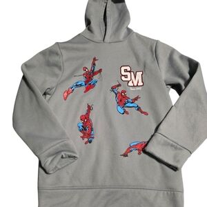 Marvel Gray Spider-Man Action Sweater